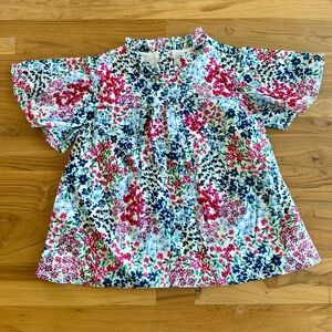 NWT JANIE AND JACK Multi Floral Top